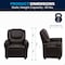 Flash Furniture Kids Recliner, 21-1/2" to 36-1/2" x 27", Upholstery Color: Brown DG-ULT-KID-BRN-GG - alternate 7